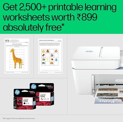 HP Ink Advantage Ultra 4929 Print, Copy, Scan, Self Reset WiFi, Smart App Setup, Print per Page Cost Starting at 44paise/Page with 2 Additional Sets of Inks, Ideal for Home  5 4 3 21